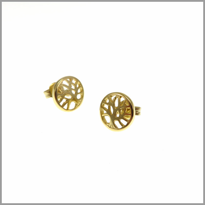 Gold Plated Stud Earrings