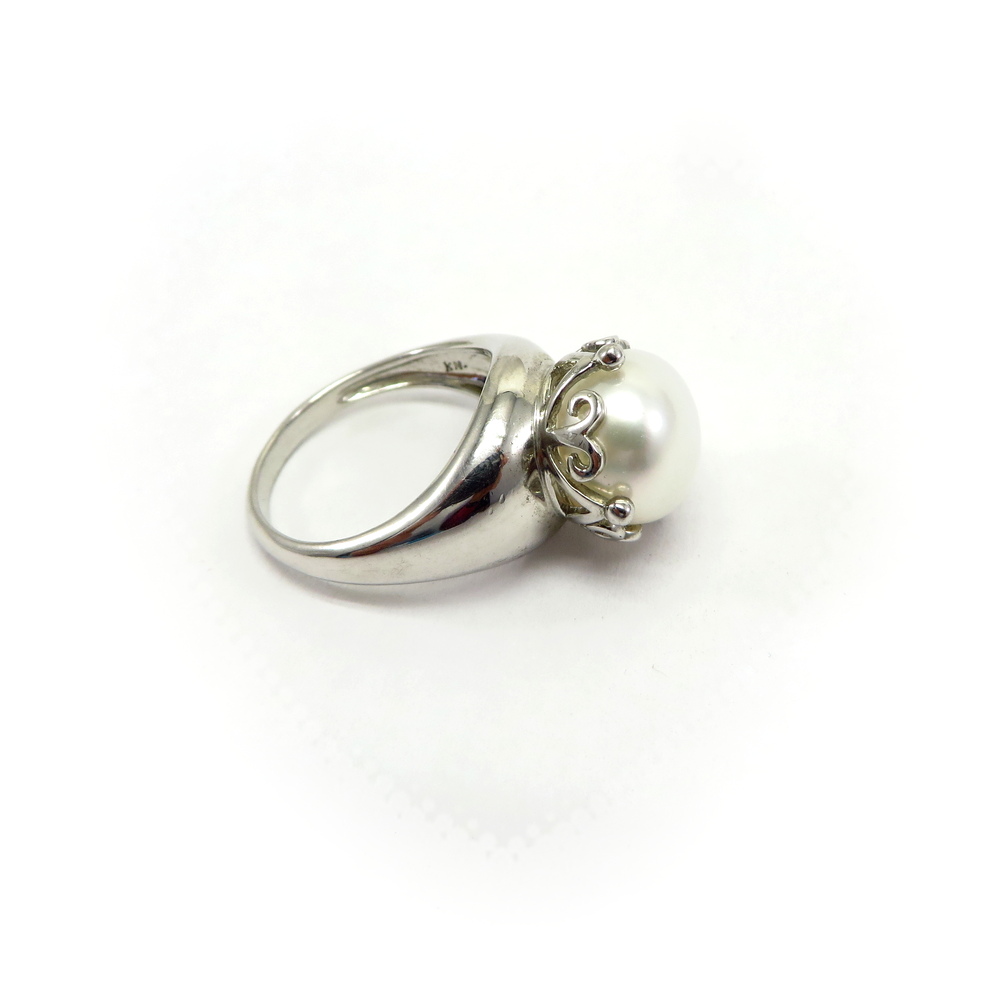 Fresh Water Pearl Sterling Silver Ring
