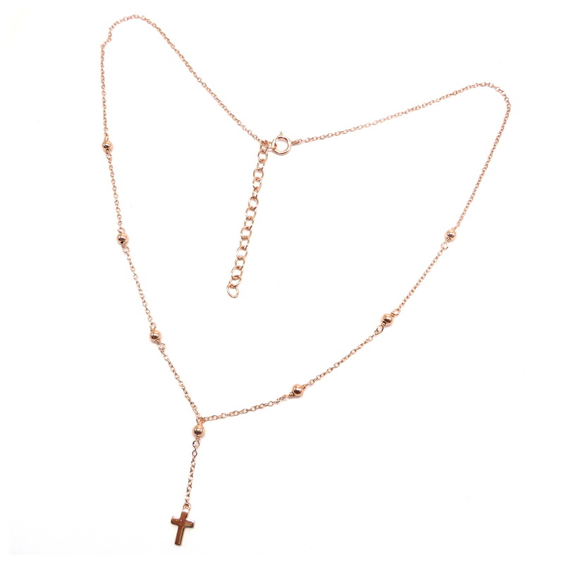 Rose Gold Plated Silver Neckace