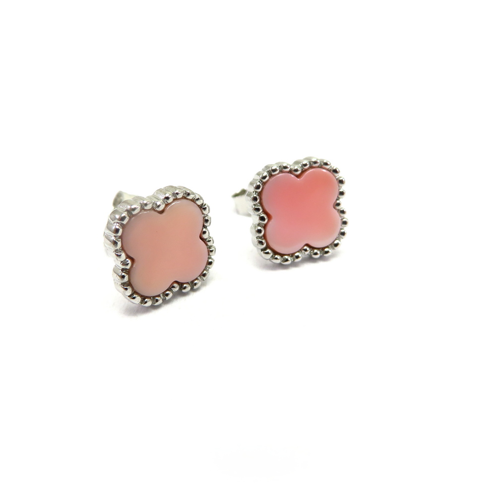 Pink Shell Earrings